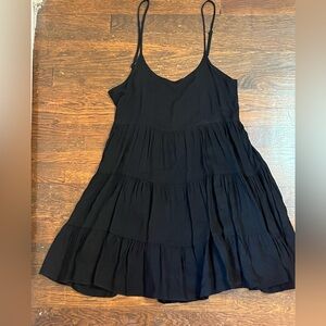 Altar’d state black strappy dress, size small